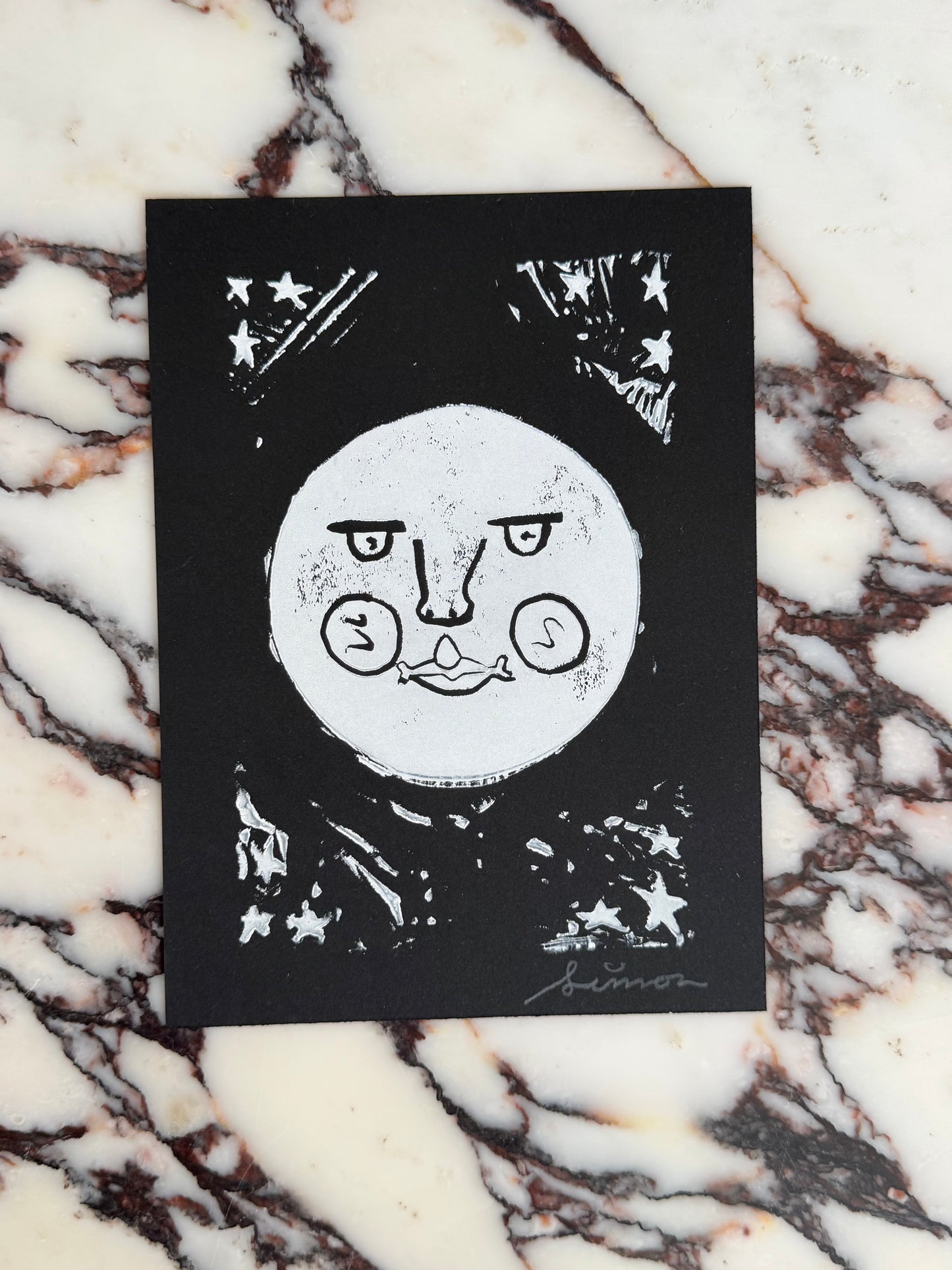 brother moon on black